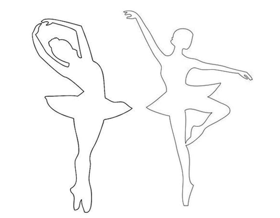 Название: Раскраска Контур балерины. Категория: балерина. Теги: Балерина, балет, танцы.