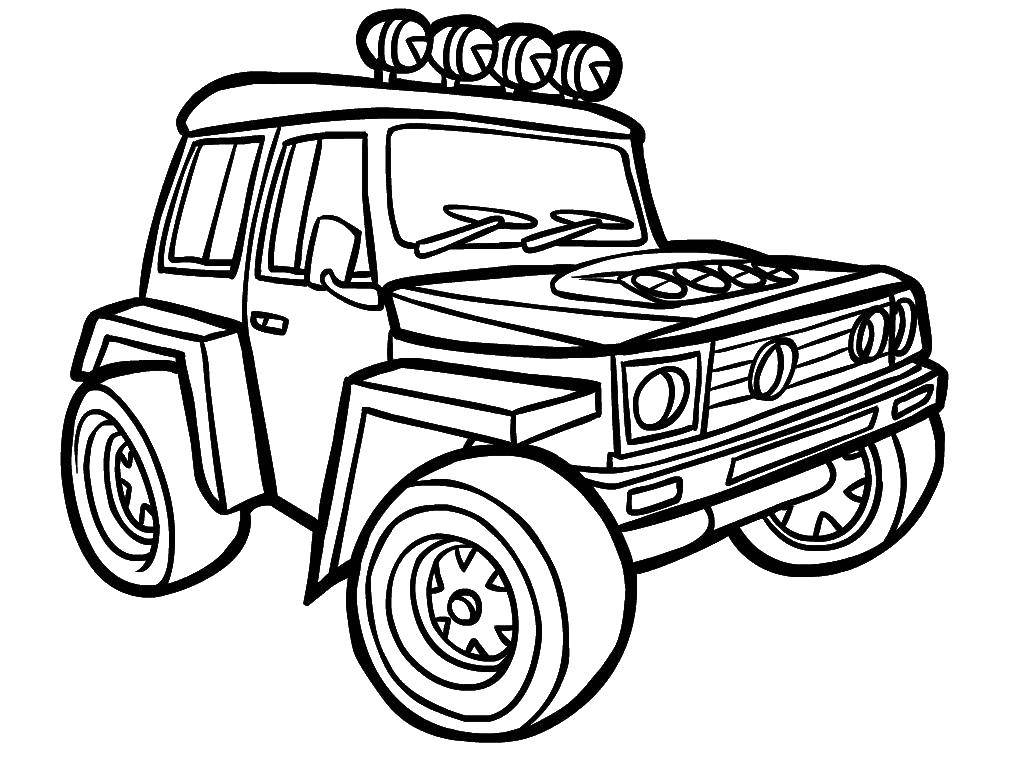 √ Suv Coloring Pages - Suv Coloring Page Car Icon Land Rover Free