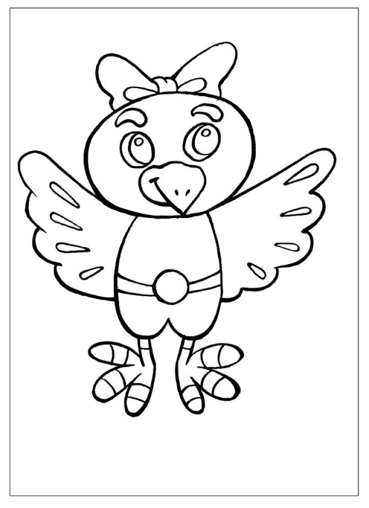 Coloring Sovushka. Category birds. Tags:  Birds, owl.