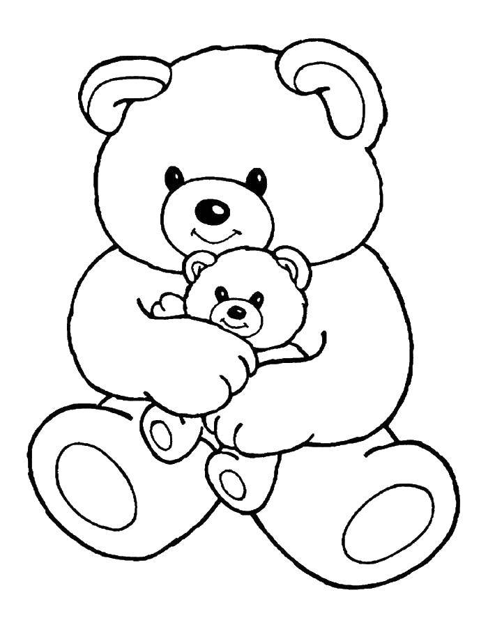 Coloring Bears. Category toys. Tags:  the bears.