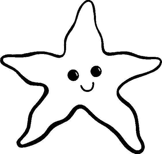 Coloring Starfish. Category starfish. Tags:  Starfish.