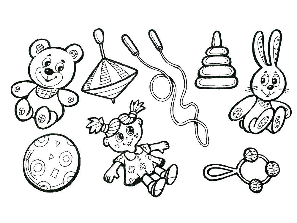 Coloring Toys. Category toys. Tags:  toys.