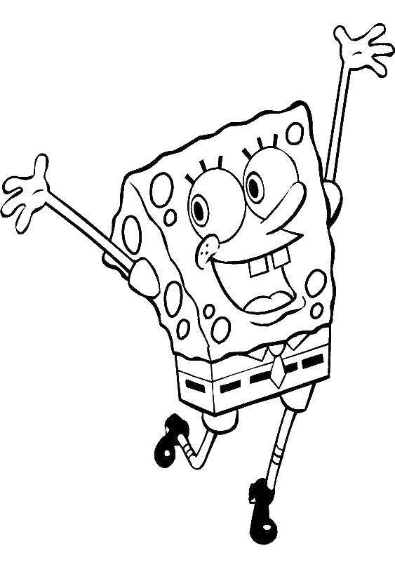 Coloring Spongebob Squarepants. Category spongebob. Tags:  the spongebob, Patrick.