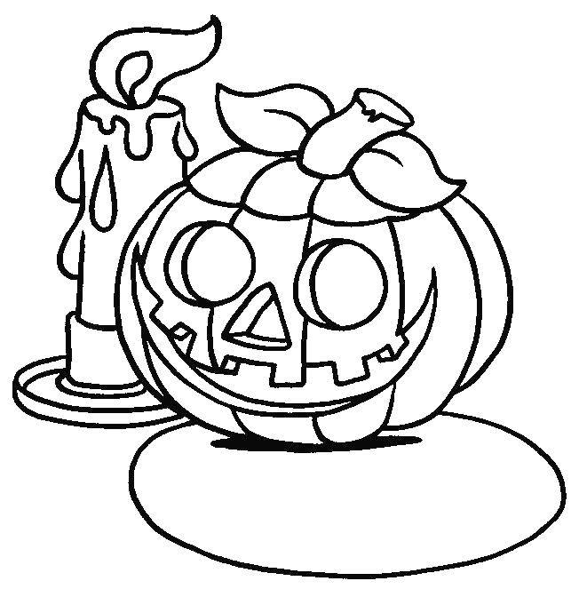 Coloring Halloween pumpkin. Category pumpkin Halloween. Tags:  Halloween, pumpkin.