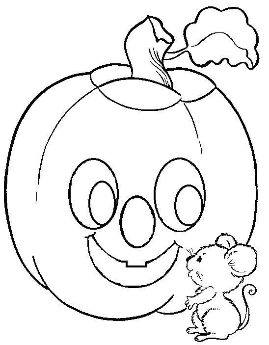 Coloring Pumpkin on Halloween. Category pumpkin Halloween. Tags:  pumpkin, Halloween.