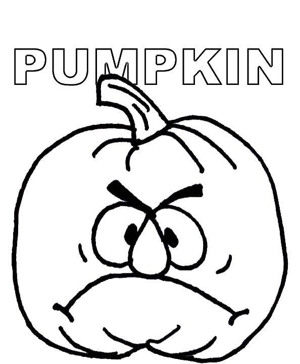 Coloring Pumpkin on Halloween. Category pumpkin Halloween. Tags:  pumpkin, Halloween.