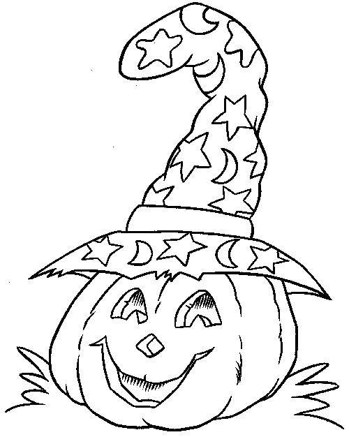 Coloring Pumpkin on Halloween. Category pumpkin Halloween. Tags:  pumpkin, Halloween.