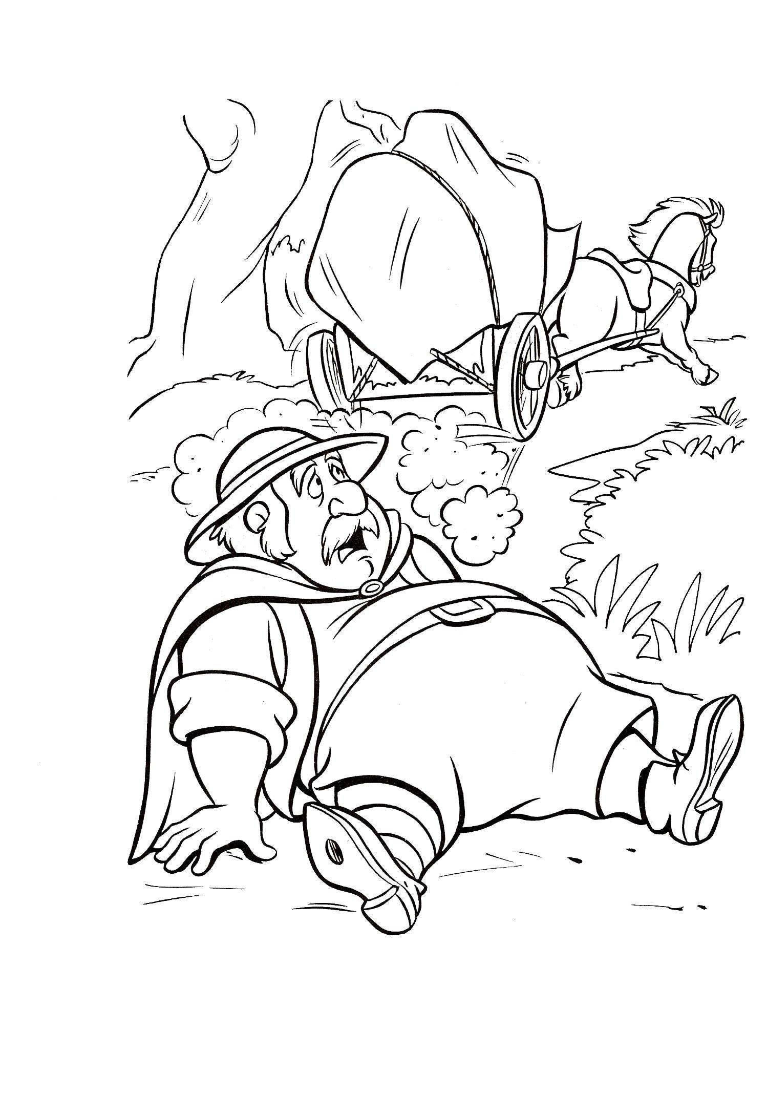 Coloring Cartoon character. Category Disney coloring pages. Tags:  Disney, cartoon.