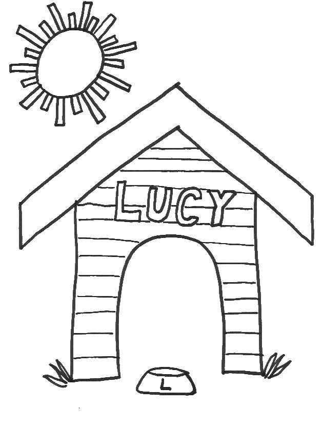 Coloring Booth Lucy. Category The dog and the box. Tags:  Animals, dog.