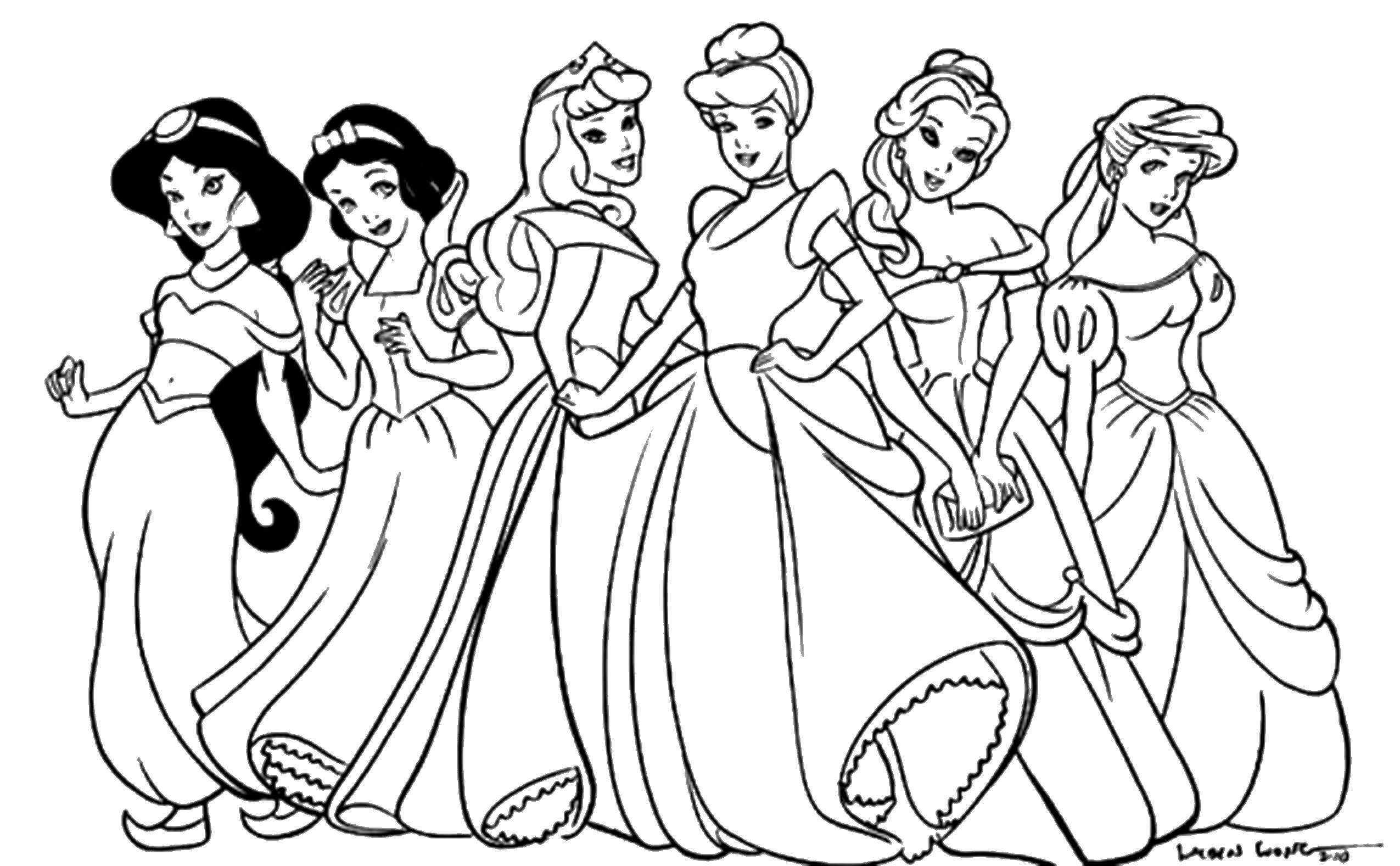Coloring Disney Princess. Category Disney coloring pages. Tags:  Disney, Princess.