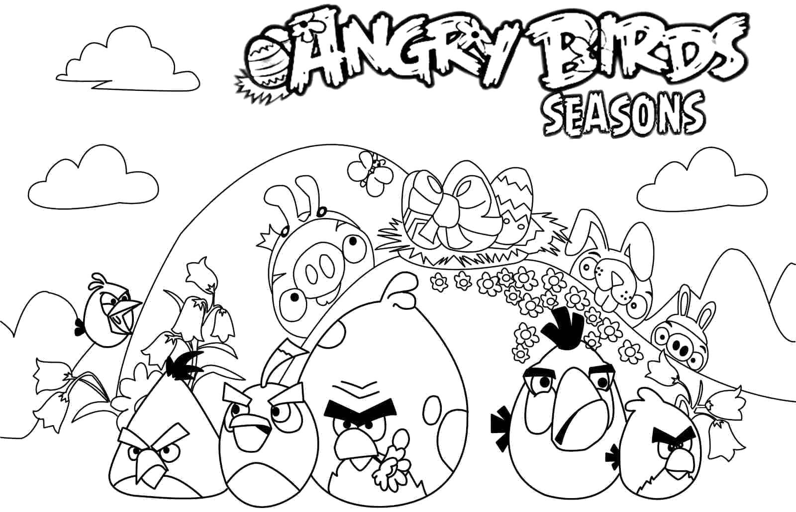 Название: Раскраска  angry birds . Категория: angry birds. Теги: Игры, Angry Birds .