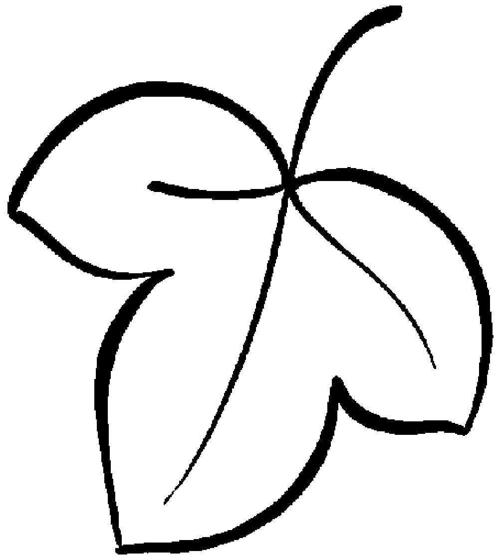 Coloring Sheet. Category coloring for little ones. Tags:  leaf.