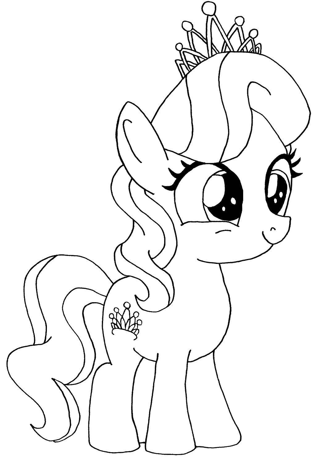 Coloring Ponies from my little pony . Category my little pony. Tags:  Pony, My little pony .