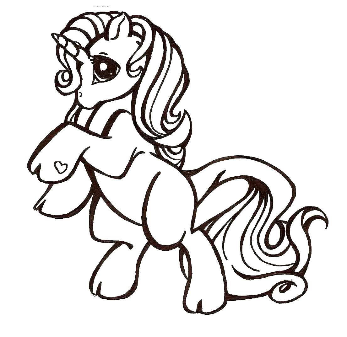 Название: Раскраска Поняшка из my little pony . Категория: мой маленький пони. Теги: Пони, My little pony .