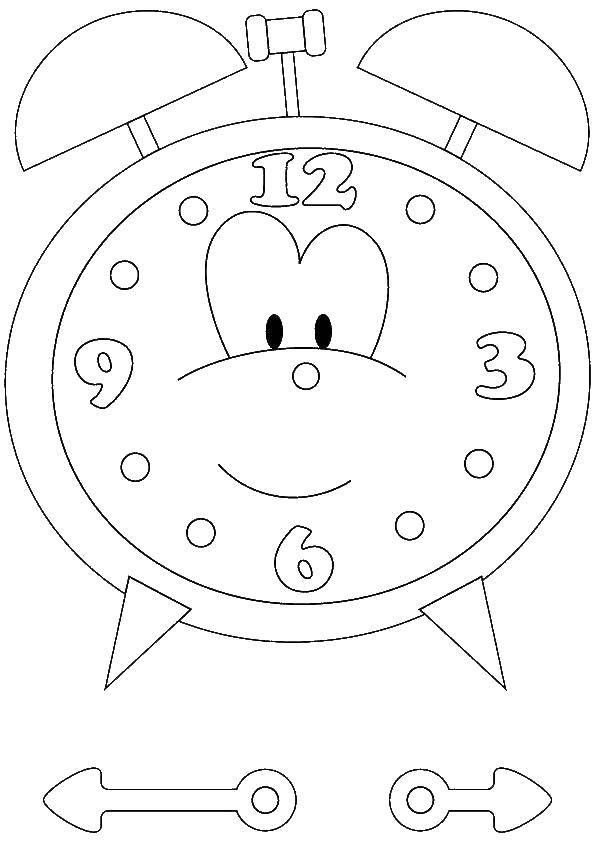 Coloring Learn to tell time on the clock. Category Numbers. Tags:  Numbers , account numbers.