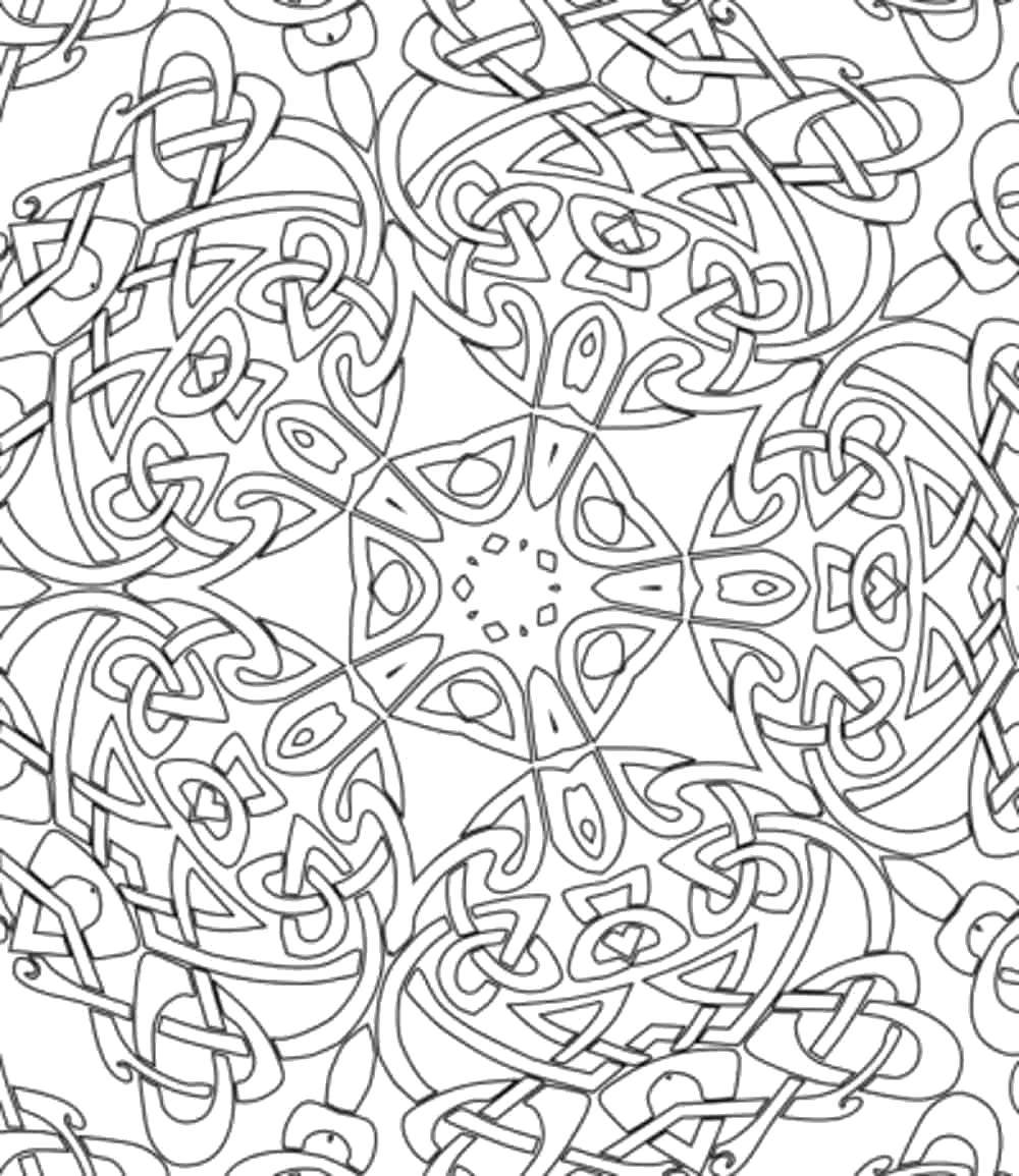 Coloring Relaxing pattern. Category patterns. Tags:  Patterns, geometric.