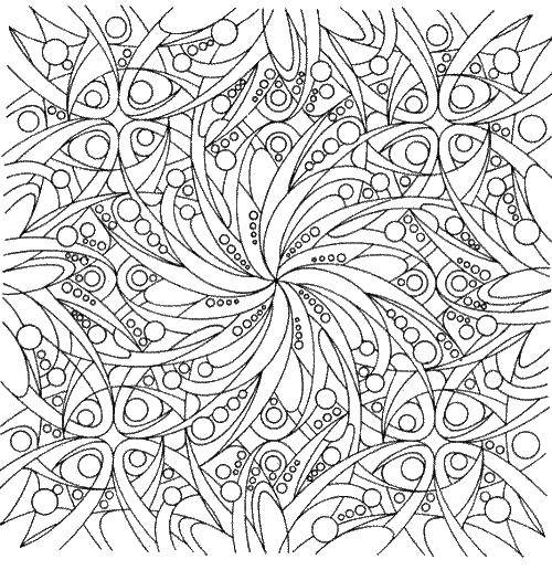 Coloring Patterns. Category Patterns with flowers. Tags:  patterns.