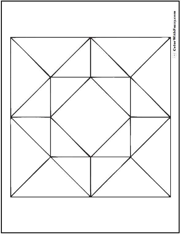 Coloring Geometric patterns. Category patterns. Tags:  Patterns, geometric.