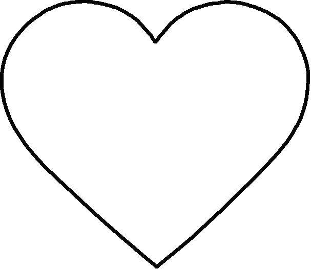 Название: Раскраска Сердце. Категория: Сердечки. Теги: Сердечко, любовь.