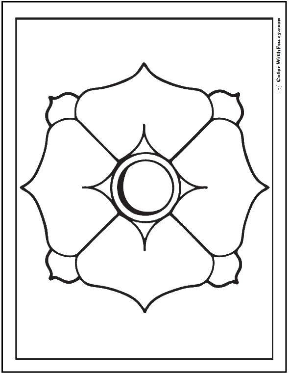 Coloring Flower. Category Patterns with flowers. Tags:  Patterns, flower.