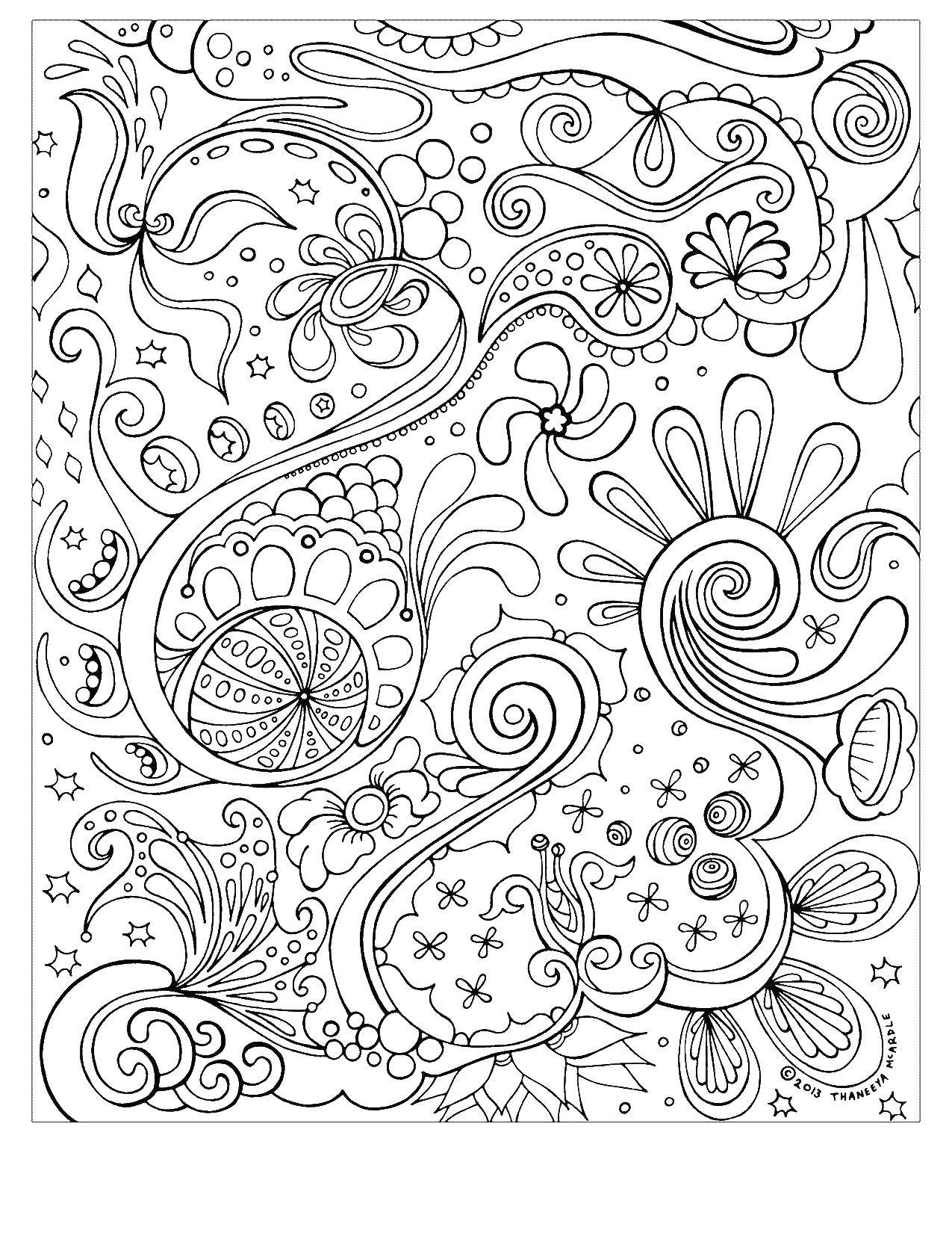 Coloring An interesting pattern. Category Patterns. Tags:  Patterns, people.