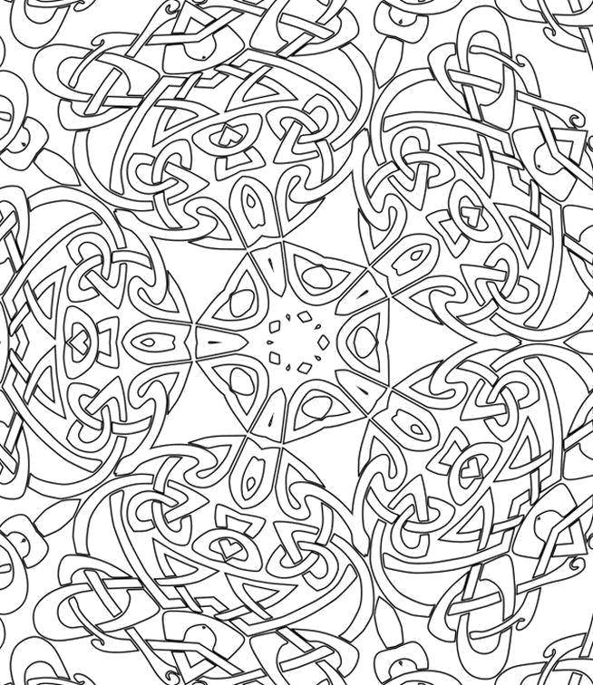 Coloring Curlicue. Category Patterns. Tags:  Patterns, geometric.