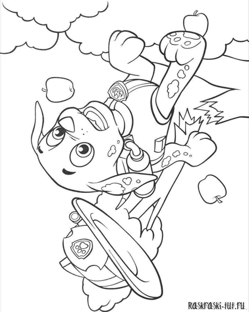 Coloring Paw patrol. Category paw patrol. Tags:  Paw patrol.