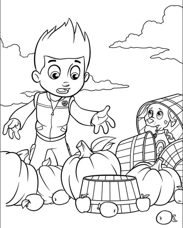 Coloring Zeke Ryder and Marshall. Category paw patrol. Tags:  Paw patrol.