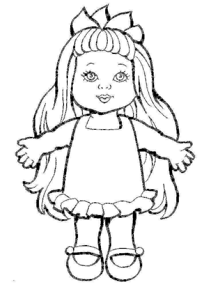 Coloring Doll. Category toy. Tags:  doll.
