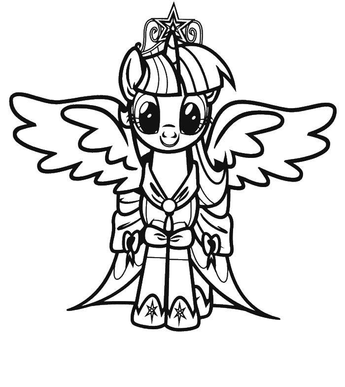 Coloring Poreska from my little pony . Category my little pony. Tags:  Pony, My little pony .