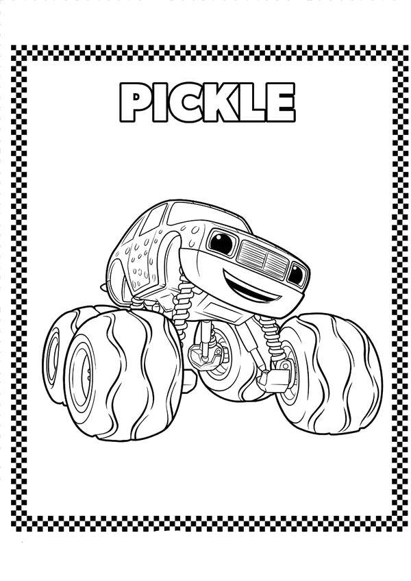 Coloring Pickle. Category flash. Tags:  Cartoon character.