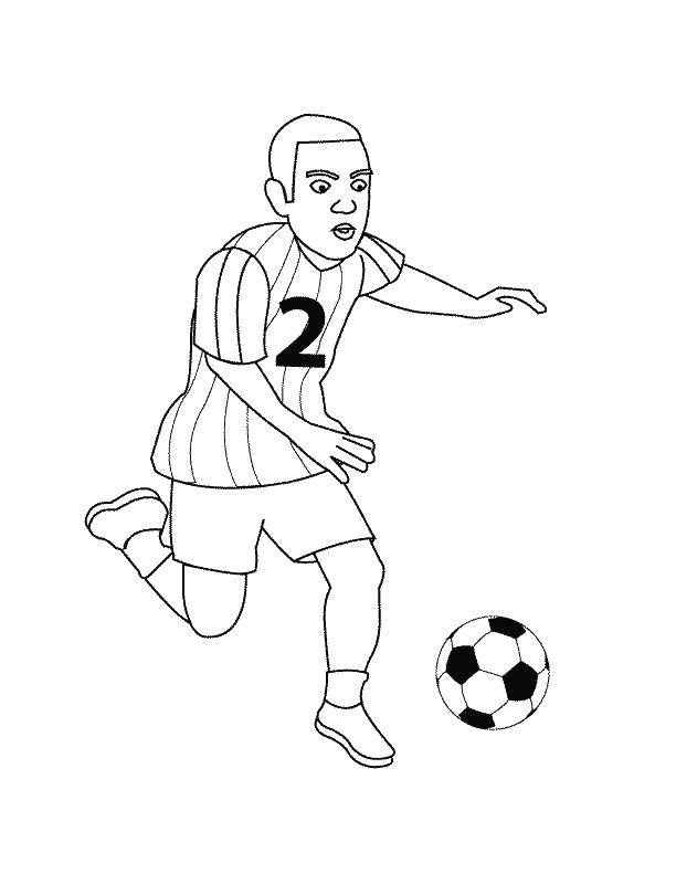 Coloring Player. Category a profession. Tags:  the player.