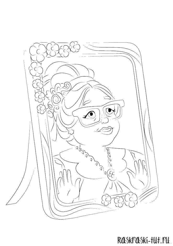 Coloring School of ever after high. Category coloring pages for girls. Tags:  school of ever after high.