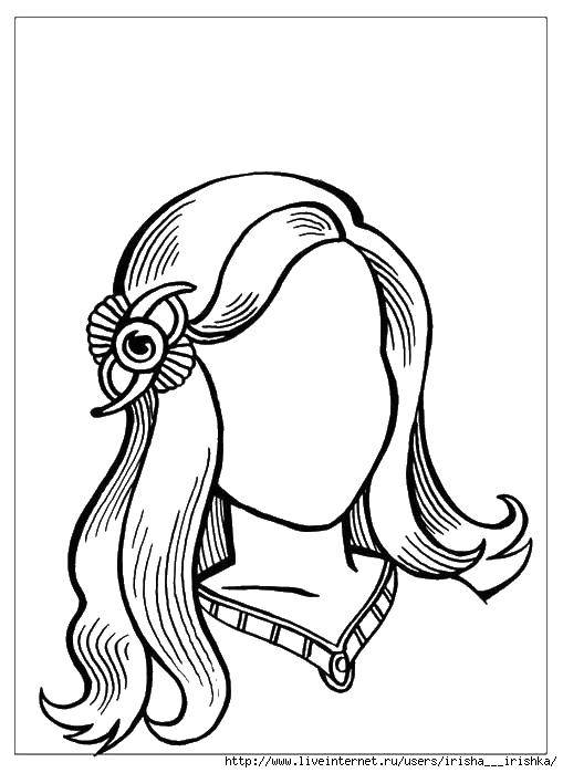 Coloring Girl. Category fix on the model. Tags:  girl, face.