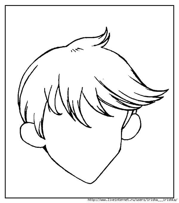 Coloring Boy. Category fix on the model. Tags:  boy, face.