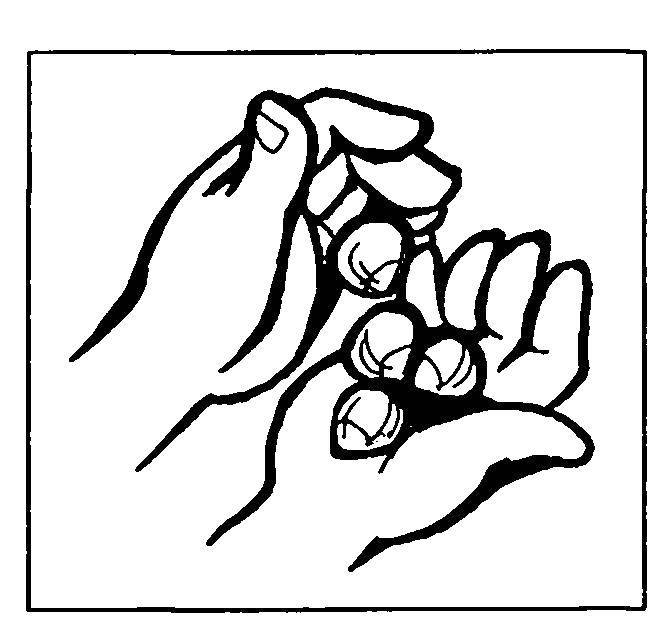 Название: Раскраска Орешки в руках. Категория: рука. Теги: Рука, орех.