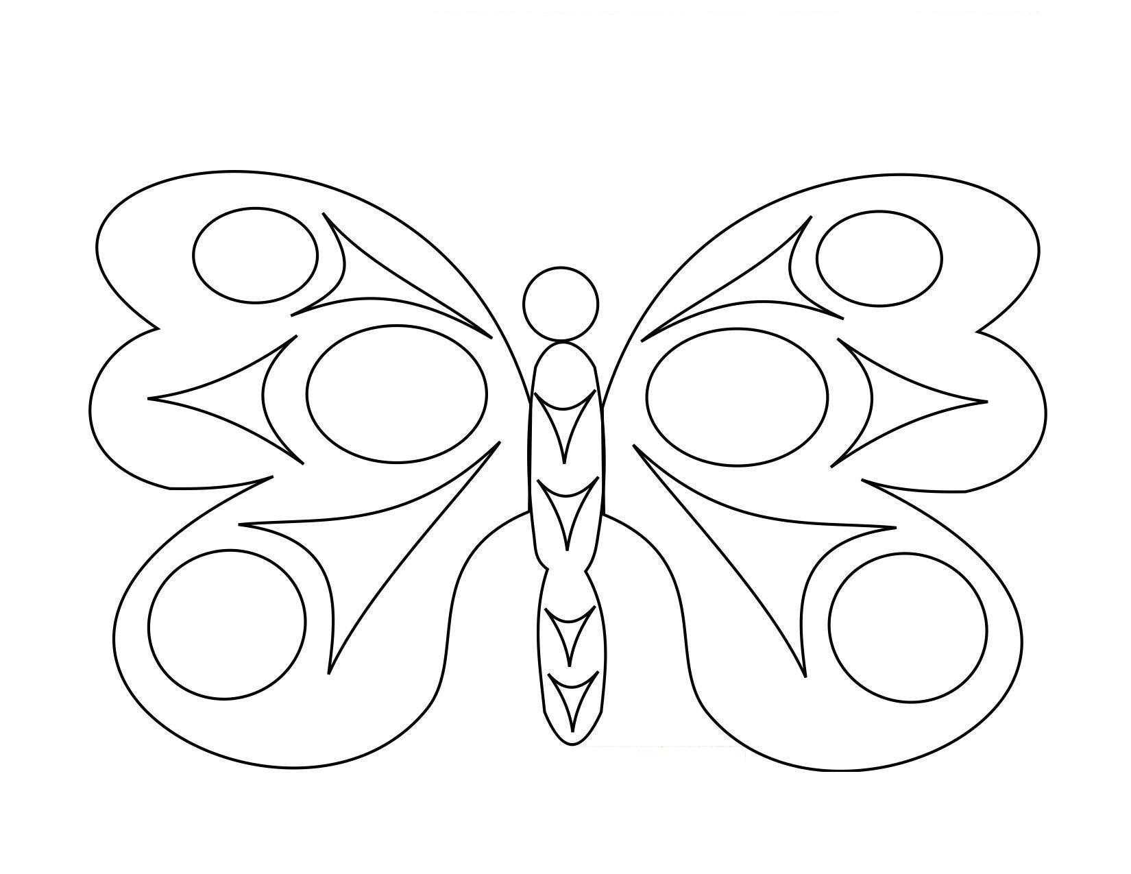 Coloring Butterfly patterns. Category Insects. Tags:  butterfly.