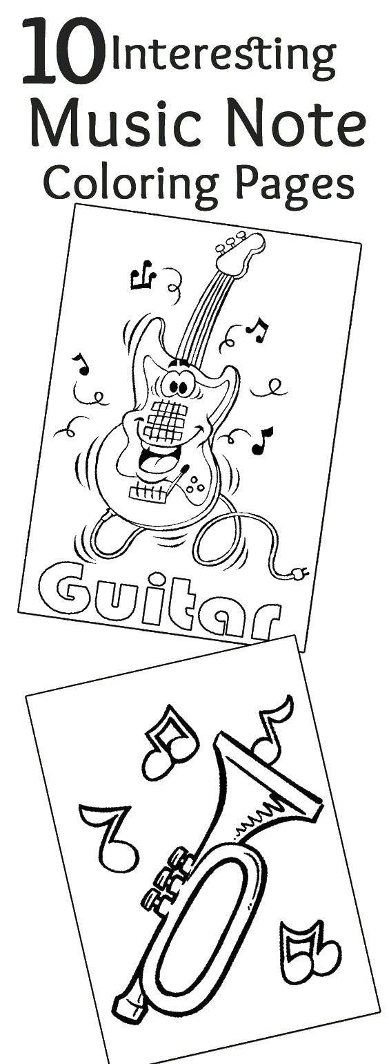 Coloring Musical instruments. Category Musical instrument. Tags:  musical instruments .