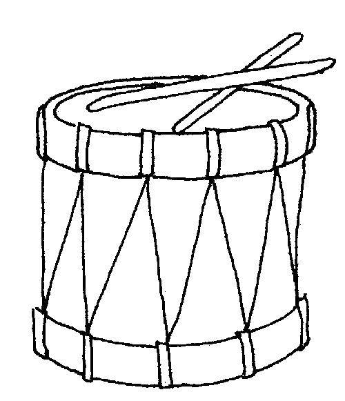 Coloring Drums. Category Music. Tags:  Instrument, drum.