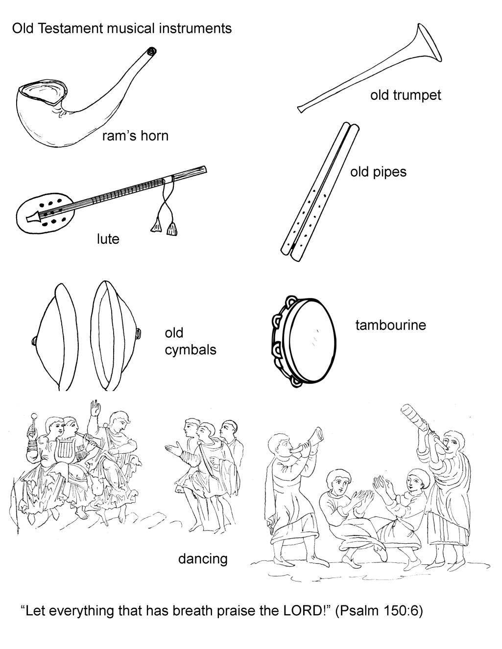 Coloring Musical instruments in English. Category English. Tags:  English.