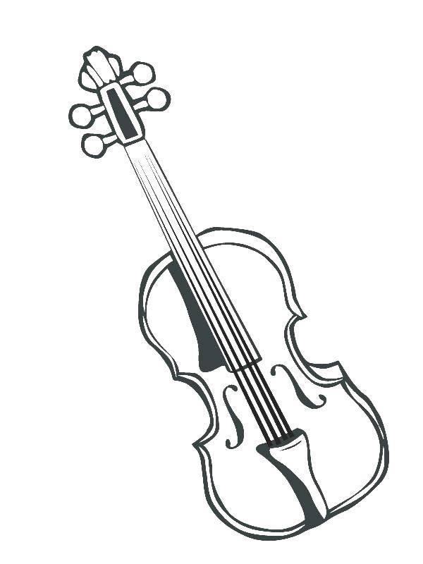 Coloring Cello. Category Music. Tags:  Music, instrument, musician, note.