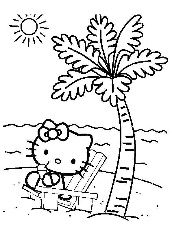 Coloring Kitty resort. Category kitty . Tags:  kitty .