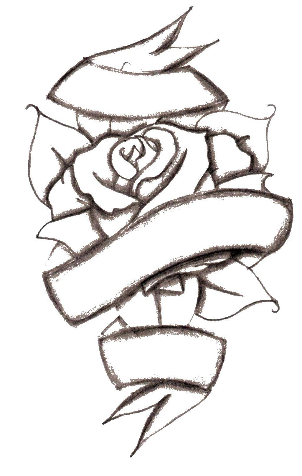 Coloring Rose. Category flowers. Tags:  Rose.