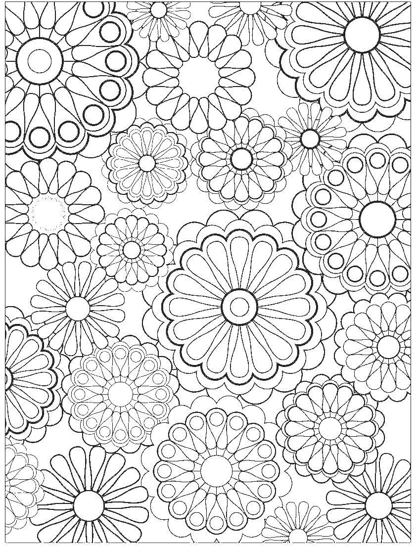 Coloring Flowers. Category flowers. Tags:  , Flowers, .