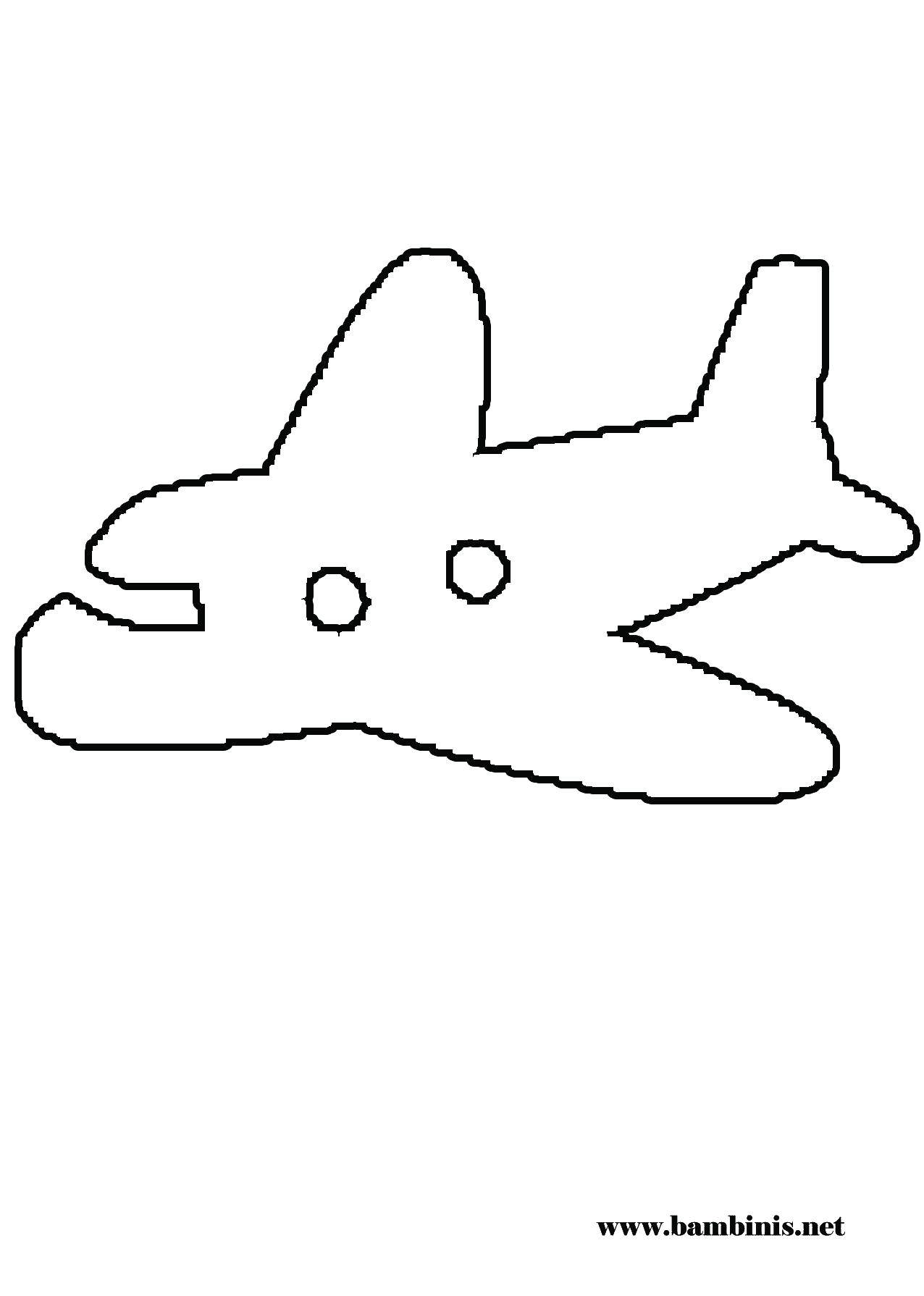 Название: Раскраска Самолётик. Категория: Самолеты. Теги: Самолёт.