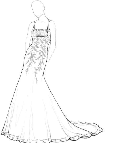 Coloring Dress. Category Dress. Tags:  Clothing, dress.