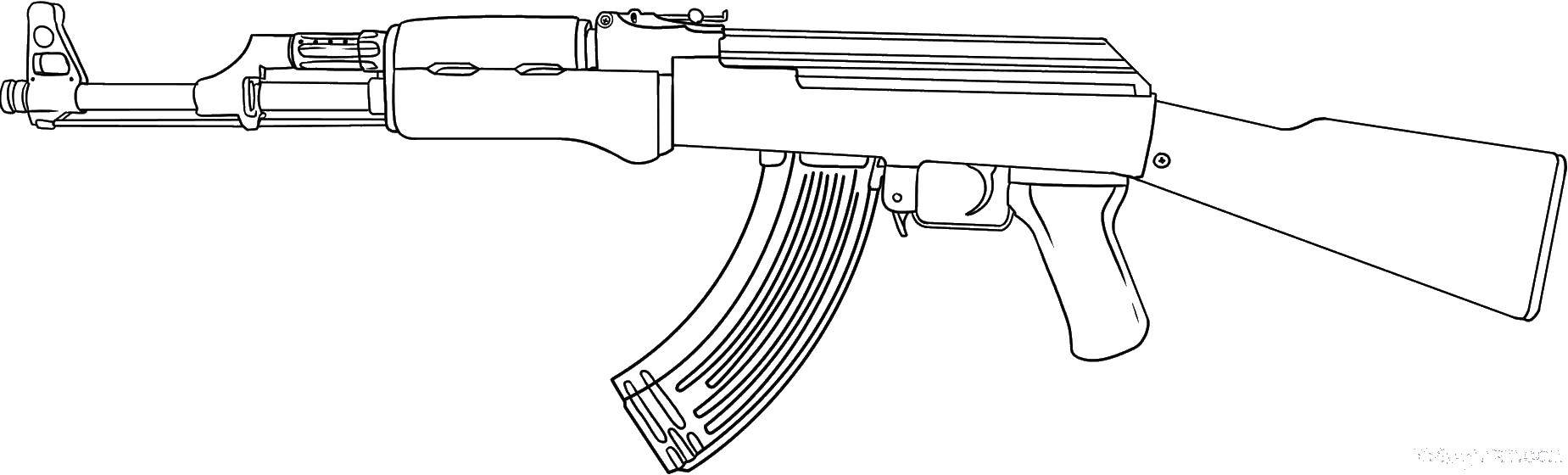 Coloring Weapons. Category weapons. Tags:  Weapons.