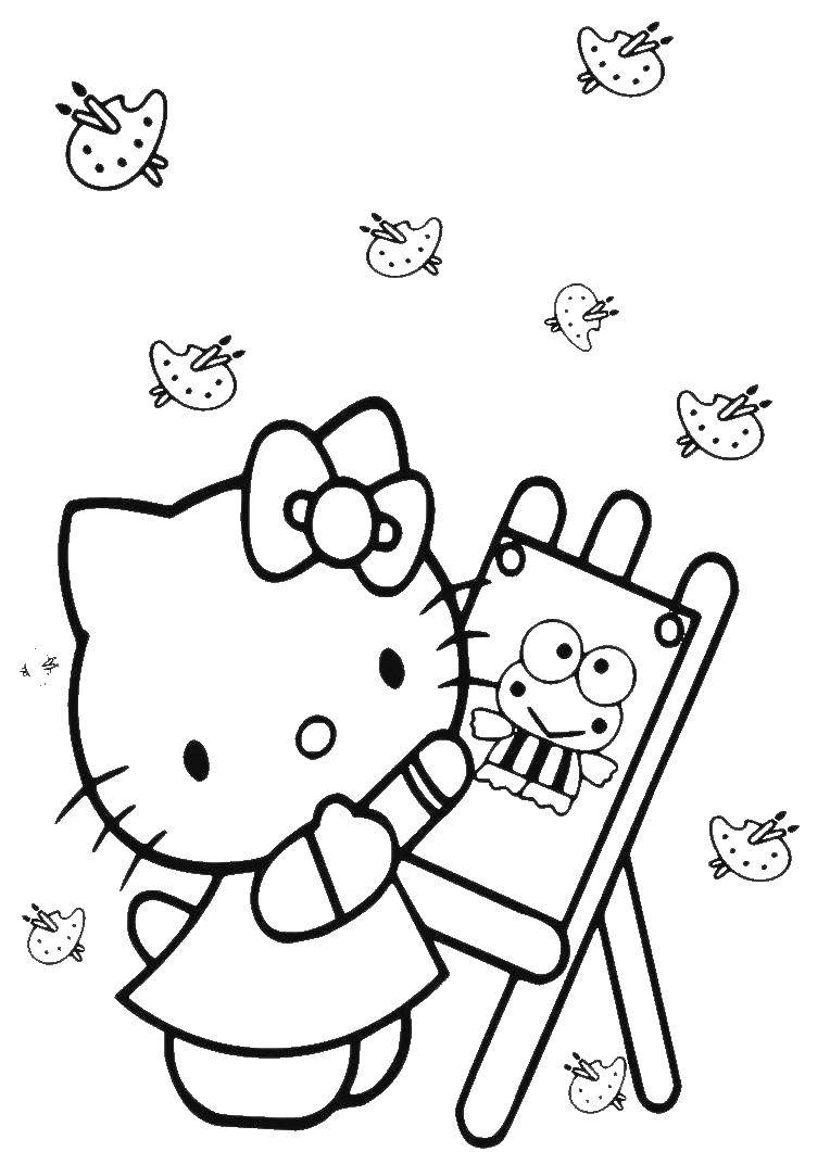 Coloring Kitty artist. Category kitty . Tags:  Kitty .