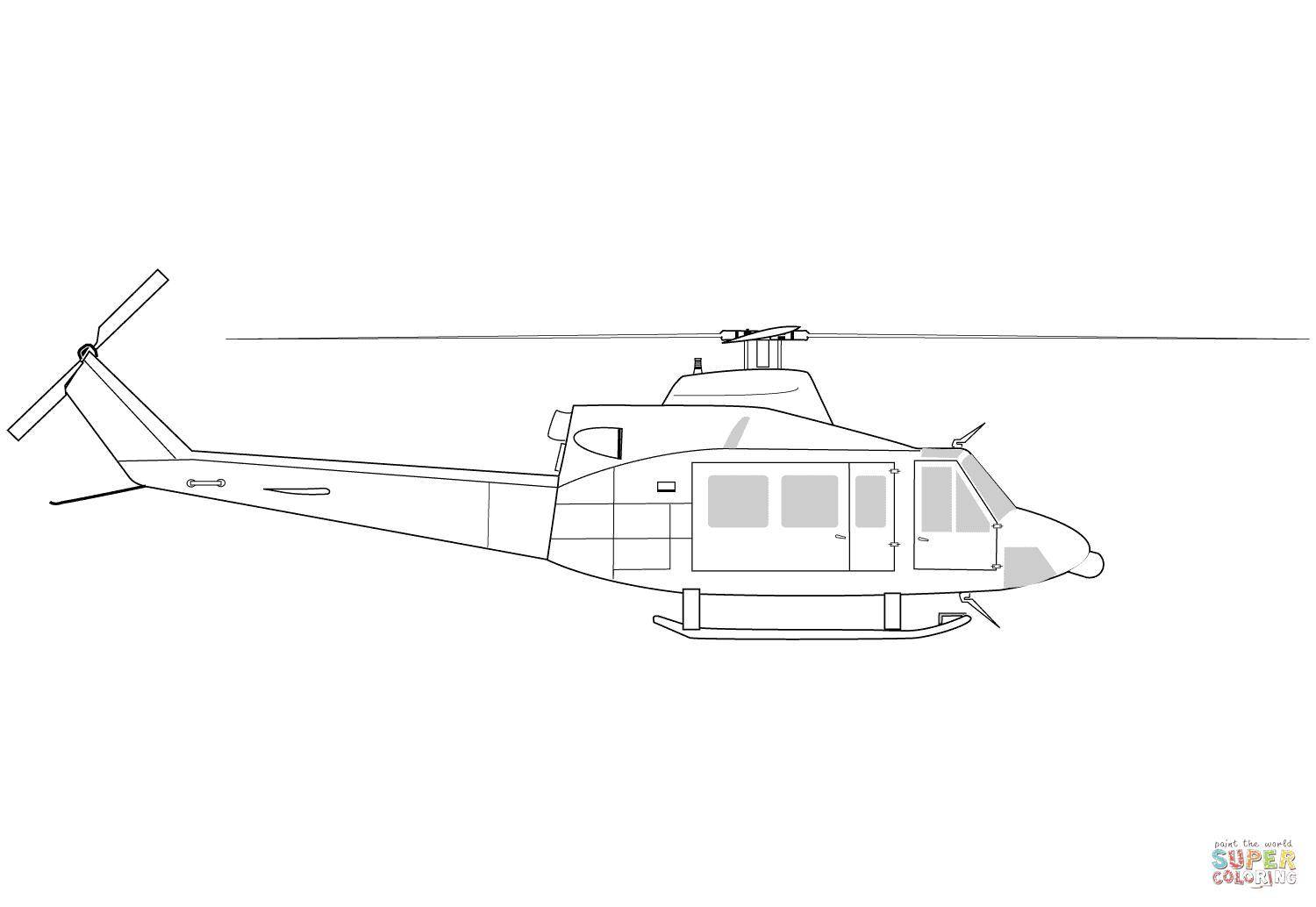 Название: Раскраска Вертолёт летит в небе. Категория: Вертолеты. Теги: Вертолёт.