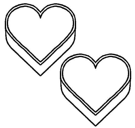 Coloring Hearts. Category I love you. Tags:  Heart, love.